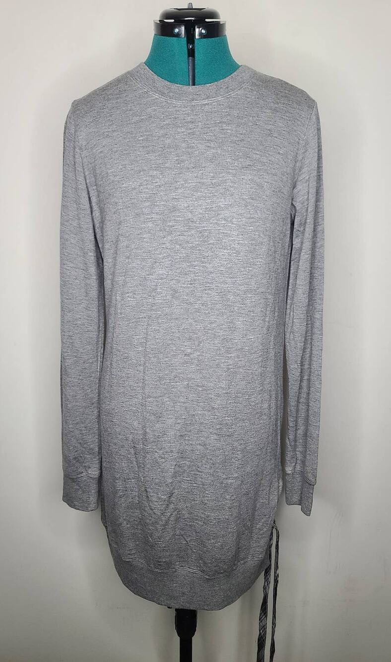 Cloth & Stone oversized grey sweatshirt dress - small